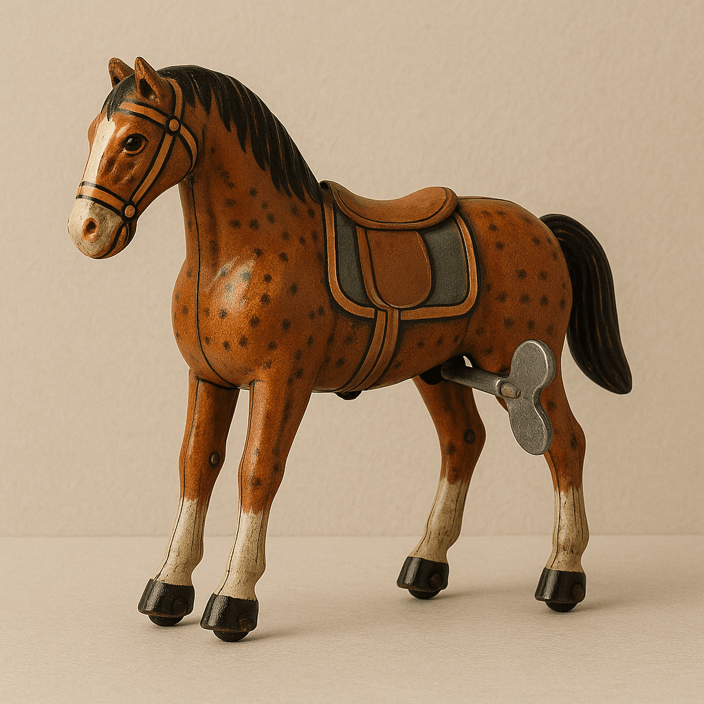 Mechanisch Speelgoed paard